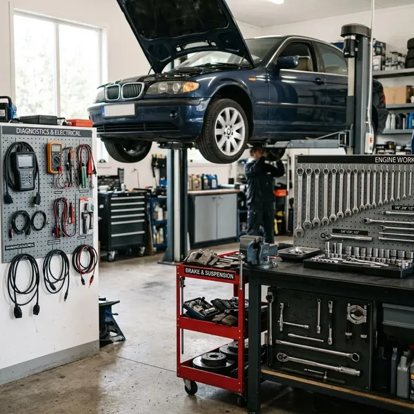 Handig auto gereedschap voor onderweg