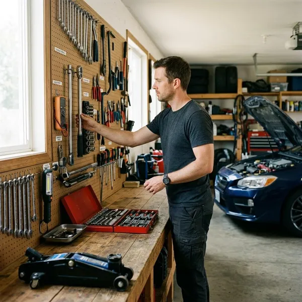 Veilig gereedschap voor werken aan de auto