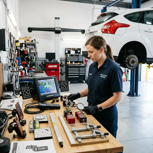 Wat auto uitlijn gereedschap precies doet