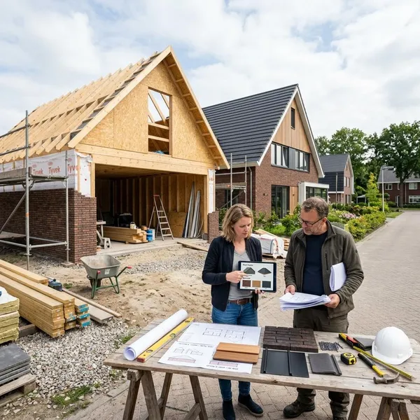 Garage bouwen in stappen