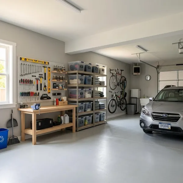 Vocht, licht en veiligheid in de garage