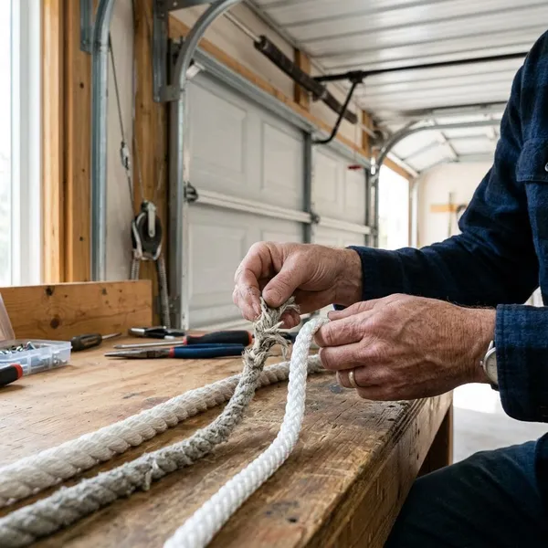 Wanneer moet je een garage touw vervangen