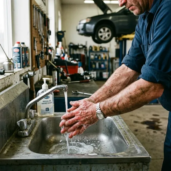 handzeep voor garage