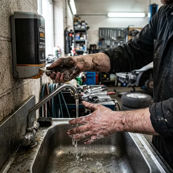 Waarom gewone handzeep vaak tekortschiet in de garage