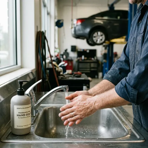 Waar let je op bij handzeep voor garage