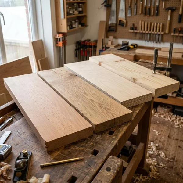 houten blad voor werkbank