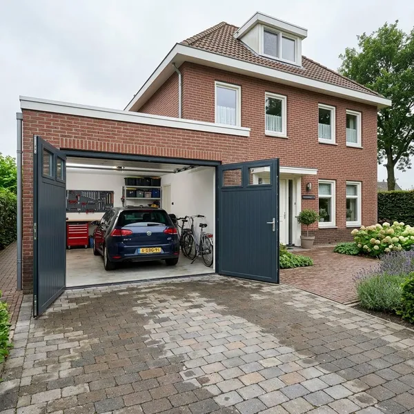 openslaande garage deuren