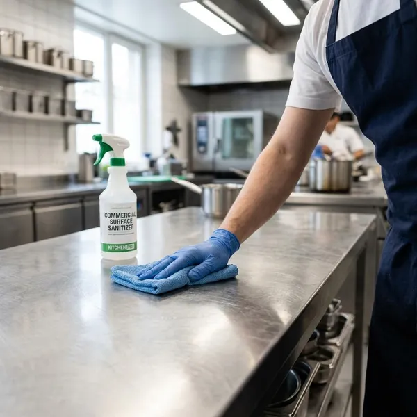 Dikte en afwerking van een RVS werkblad