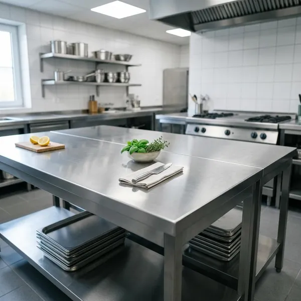 Onderhoud van een RVS werkbankblad
